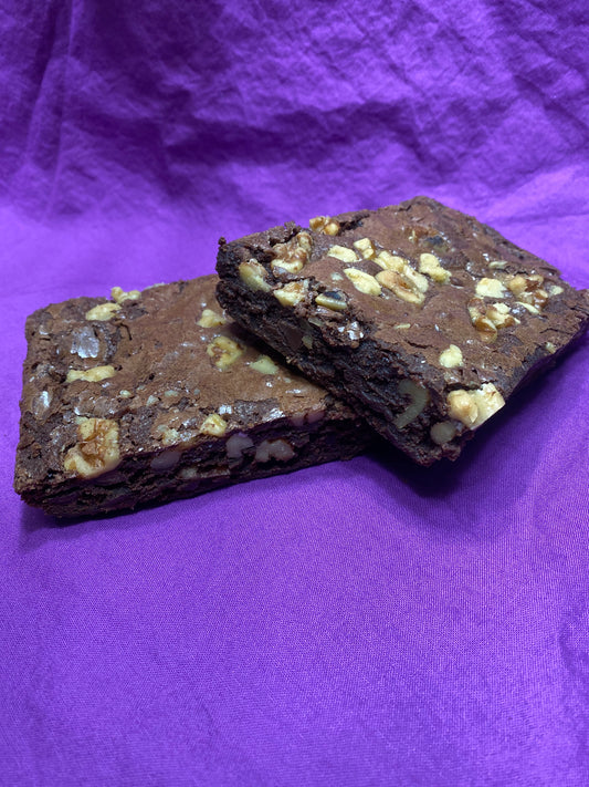 Fudge Walnut Brownies