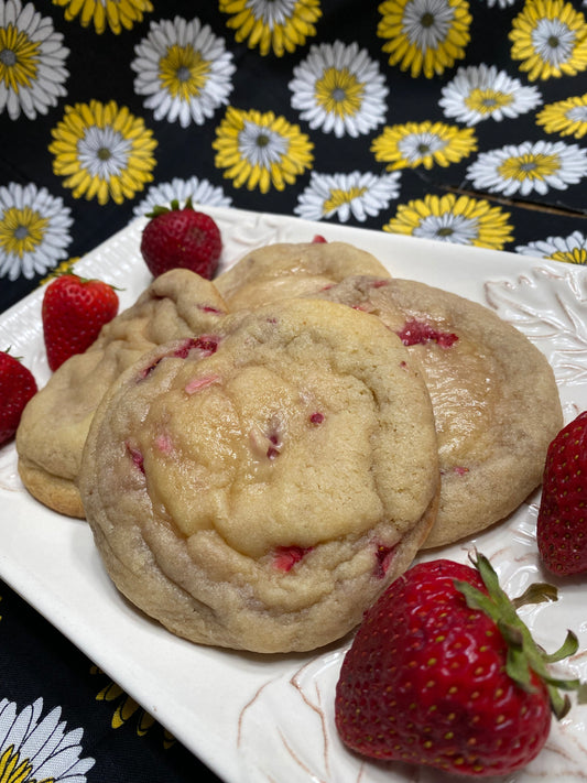 Strawberry Cheesecake Cookie Dozen